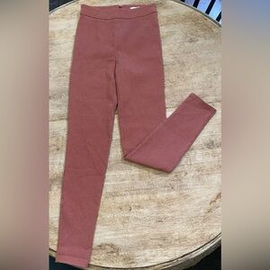 Urban Outfitters Women’s XS Rayon Blend Rust/Cream Polka‎ Dot Ponte Pants